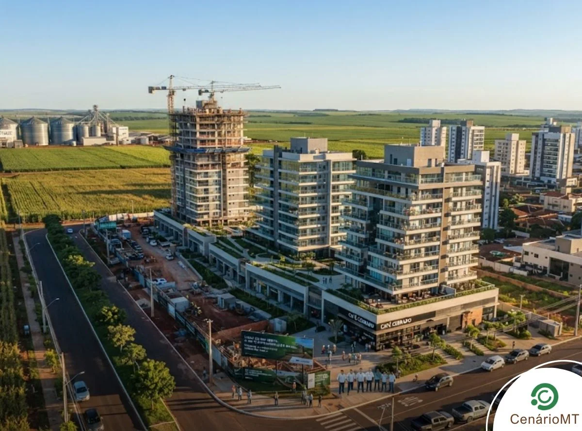 Como o avanço do agronegócio está redefinindo o mercado imobiliário urbano em Mato Grosso