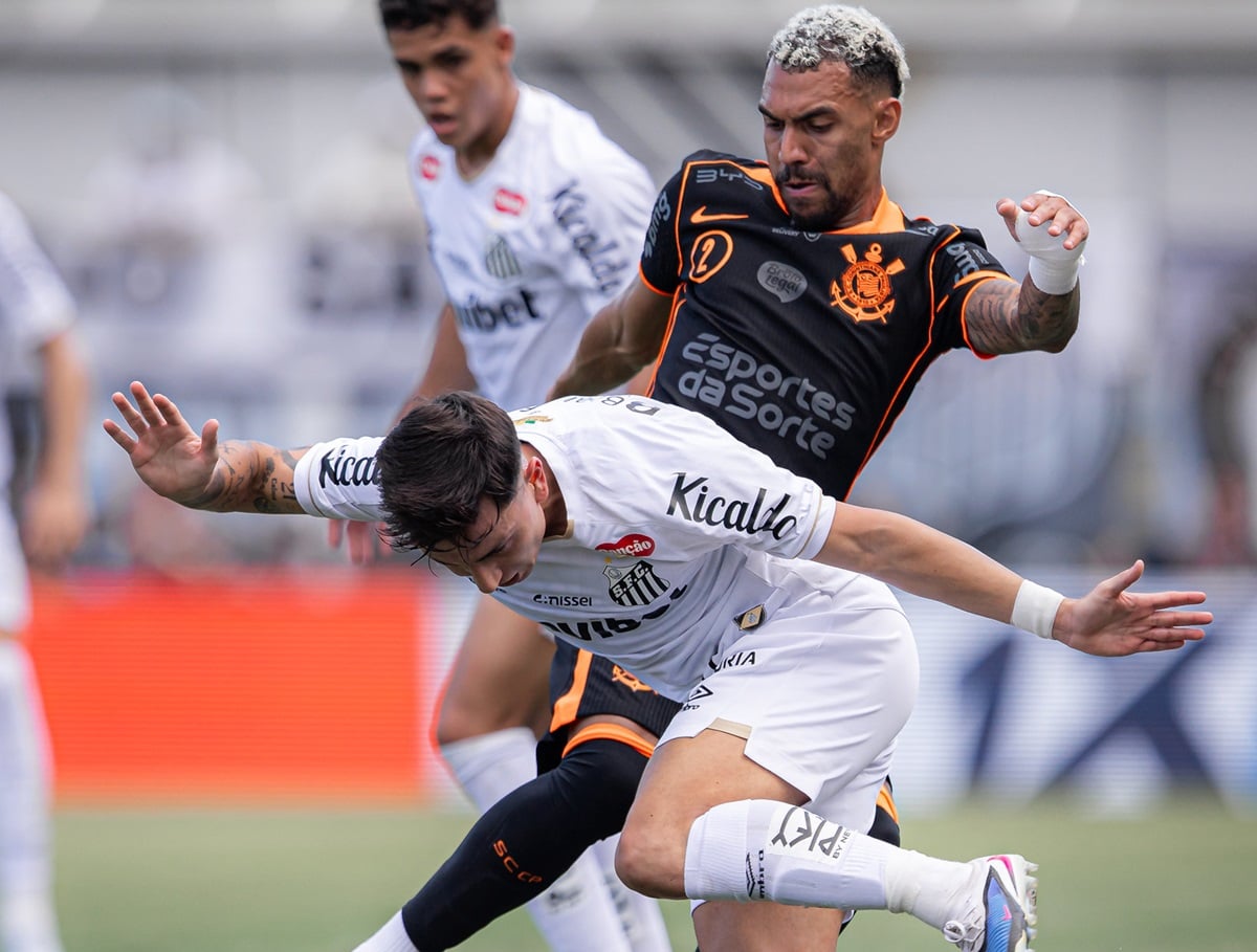 Corinthians x Santos: onde assistir e escalações do clássico