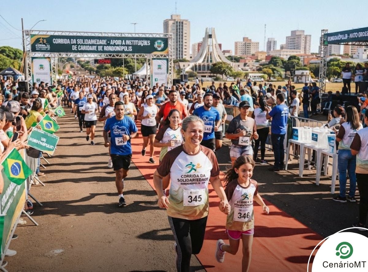 Rondonópolis promove fim de semana com corridas voltadas ao esporte e à solidariedade