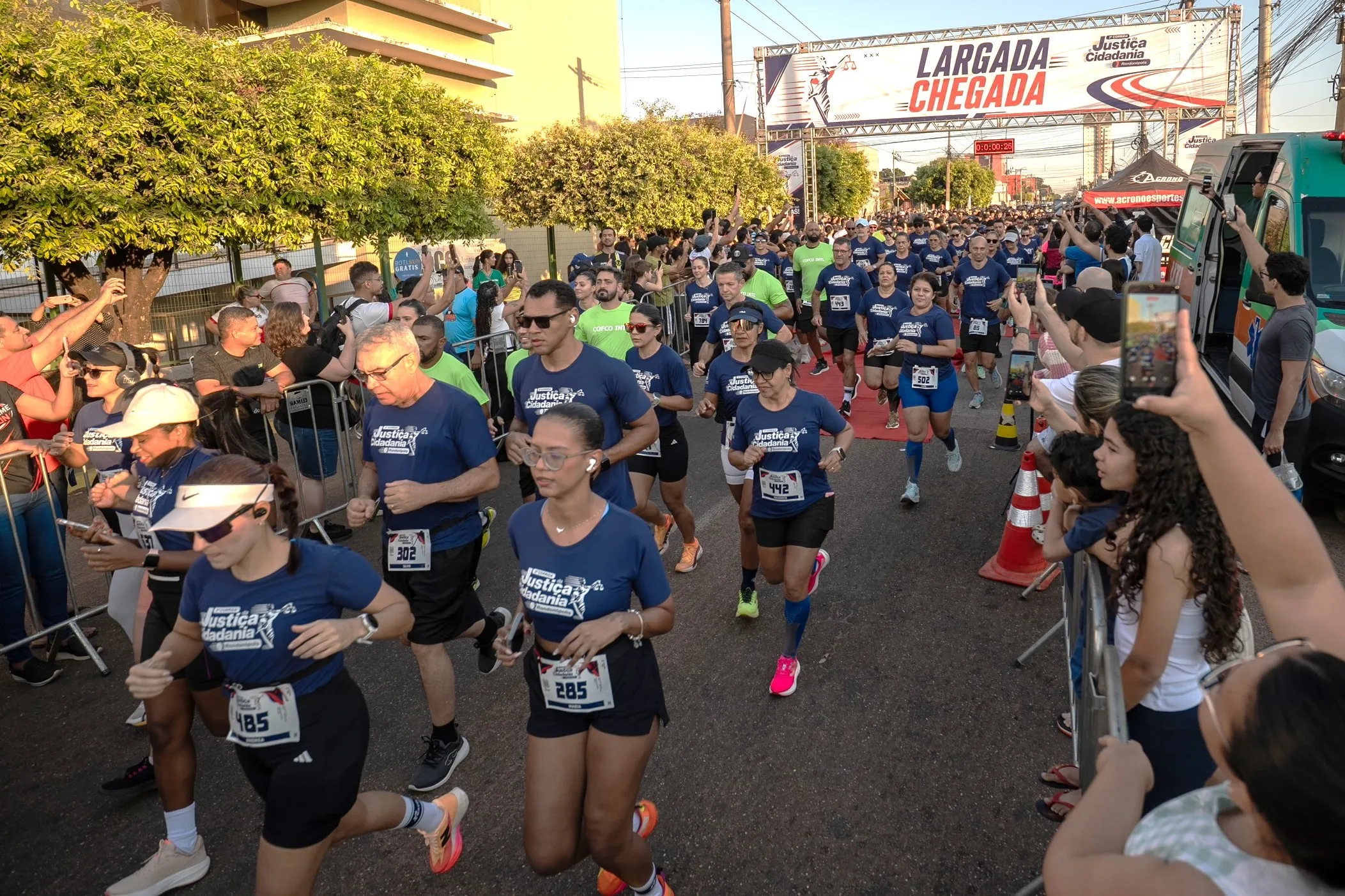 Esporte e solidariedade mobilizam Rondonópolis na 2ª Corrida da Justiça e Cidadania