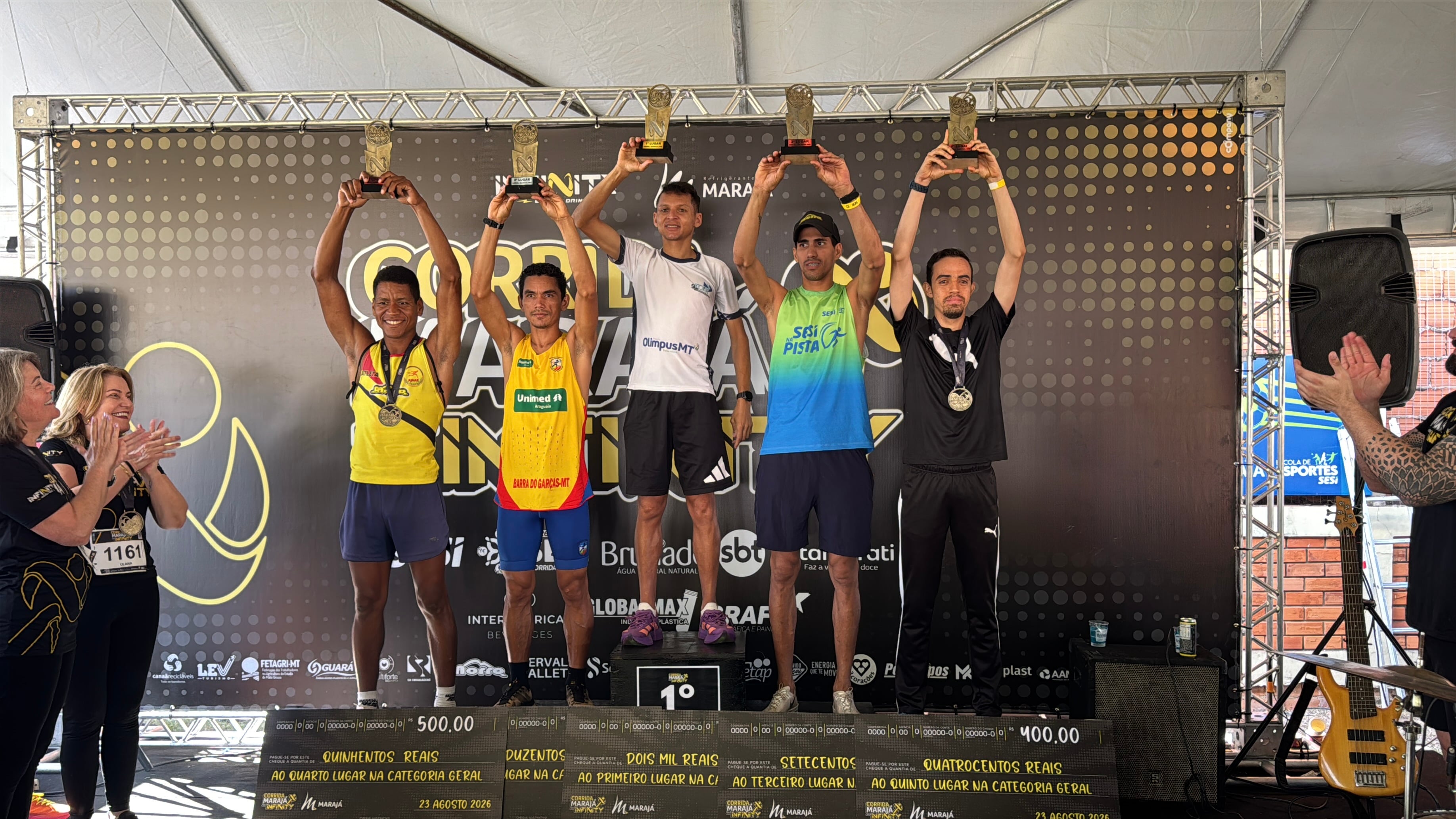 Atletas de Cuiabá e Lucas do Rio Verde vencem Corrida Marajá Edição Infinity Energy Drink