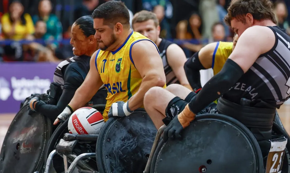 Brasil encerra Mundial de rúgbi em cadeira de rodas em 11º