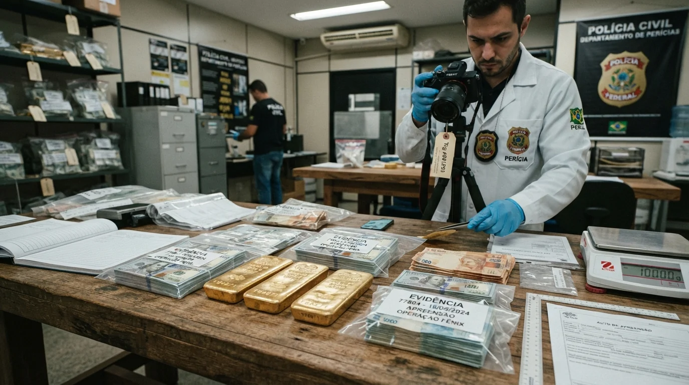 Polícia Federal apreende barra de ouro avaliada em R$ 190 mil e cumpre mandados na Operação Arcanjo em MT