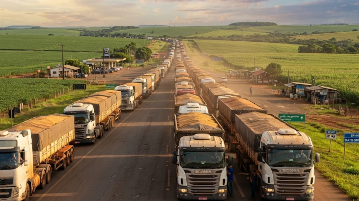 Nova Lei do Frete Mínimo Sancionada: Governo endurece fiscalização, mantém CIOT e acende alerta no Agro de Mato Grosso