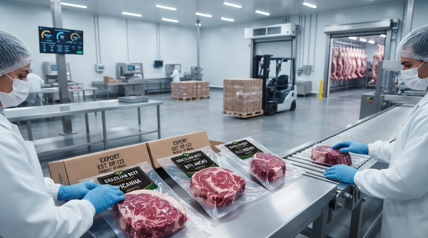 Exportações de carne bovina de Mato Grosso para a Espanha disparam 172% em julho de 2026