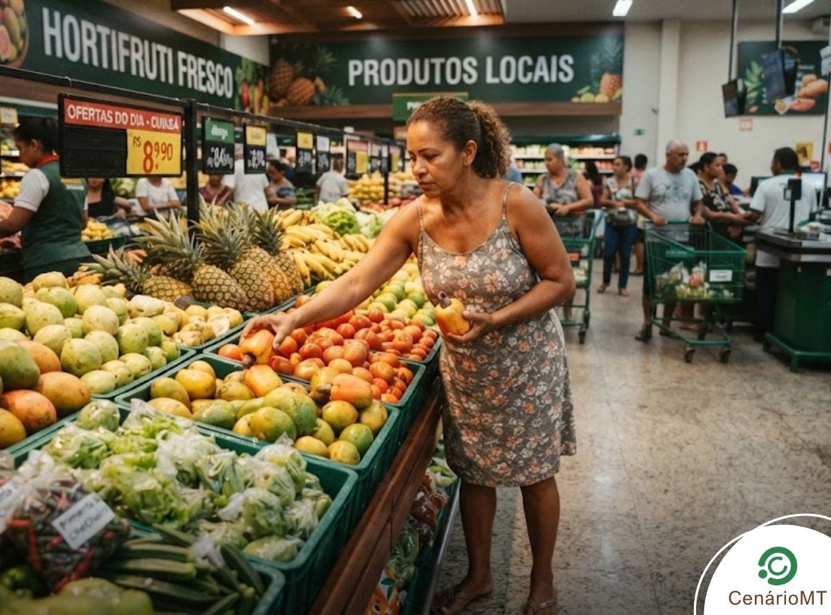 Cesta básica em Cuiabá registra quarta semana consecutiva de queda e fica em média R$ 841,76 em agosto