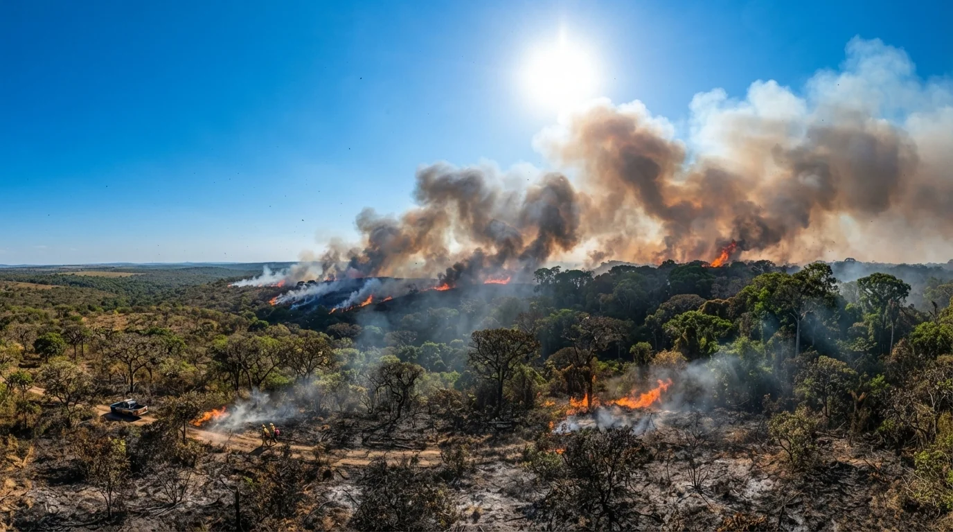 Corpo de Bombeiros identifica 72 focos de calor em terras indígenas de Mato Grosso e reforça proibição de queimadas