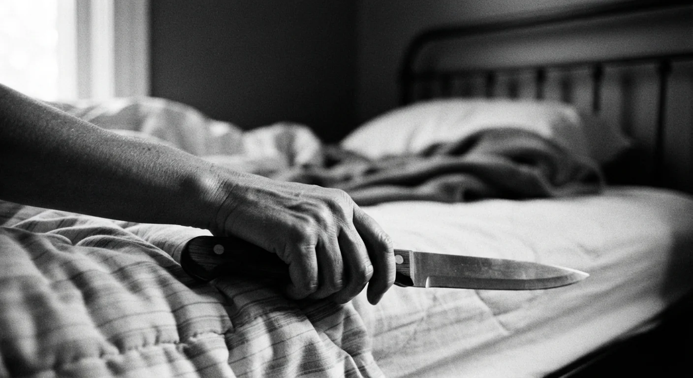 Mulher é presa em flagrante após esfaquear marido dormindo em Sorriso