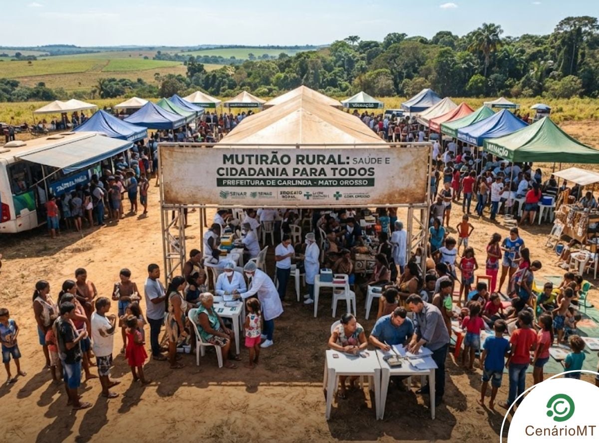 Mutirão em Carlinda