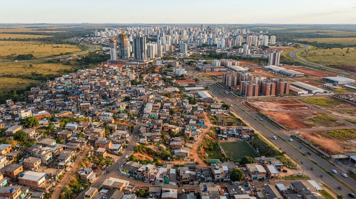 Censo 2022: Negros representam 81,4% dos moradores de favelas e comunidades urbanas em Mato Grosso