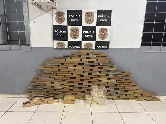Homem é preso com 148 tabletes de skunk e cocaína em Mato Grosso
