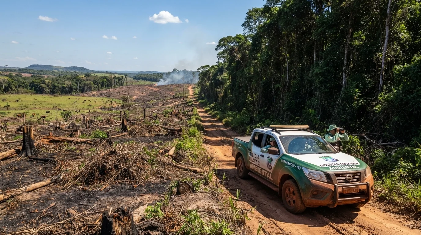 Operação Flora Hot Spot aplica mais de R$ 6,6 milhões em multas em Mato Grosso