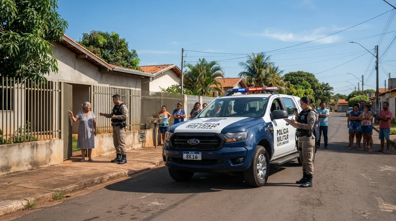 Morador tem casa arrombada e ferramenta de trabalho furtada durante viagem em Nova Marilândia