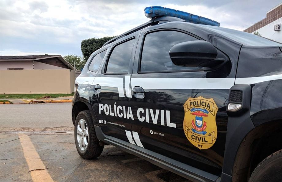 Viatura da Polícia Civil de MT