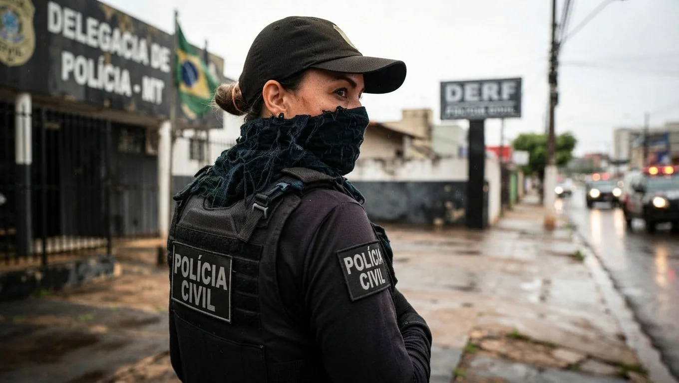 Gerente é presa pela DERF por desviar R$ 469 mil de empresa em Mato Grosso