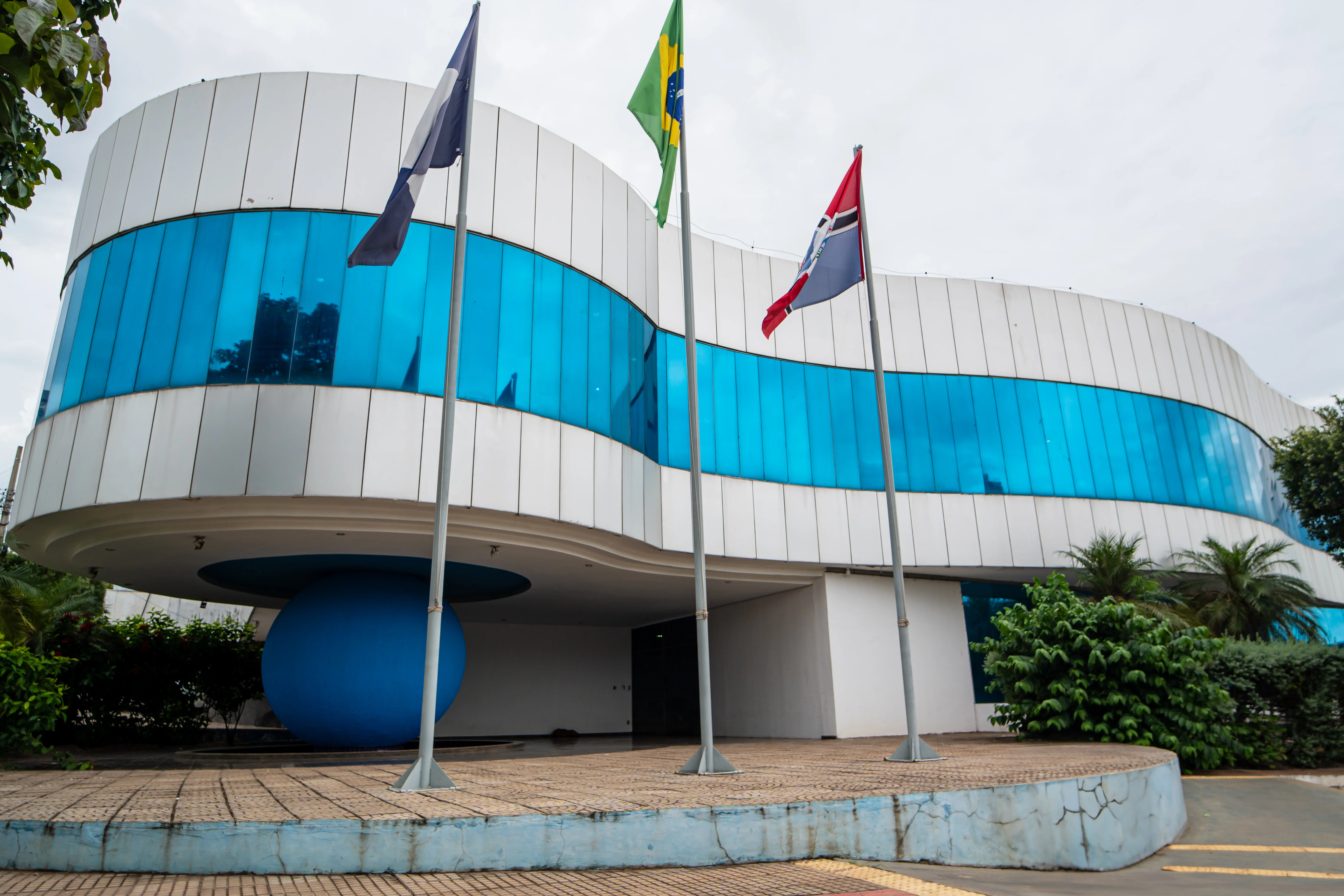 Fachada da prefeitura de Rondonópolis