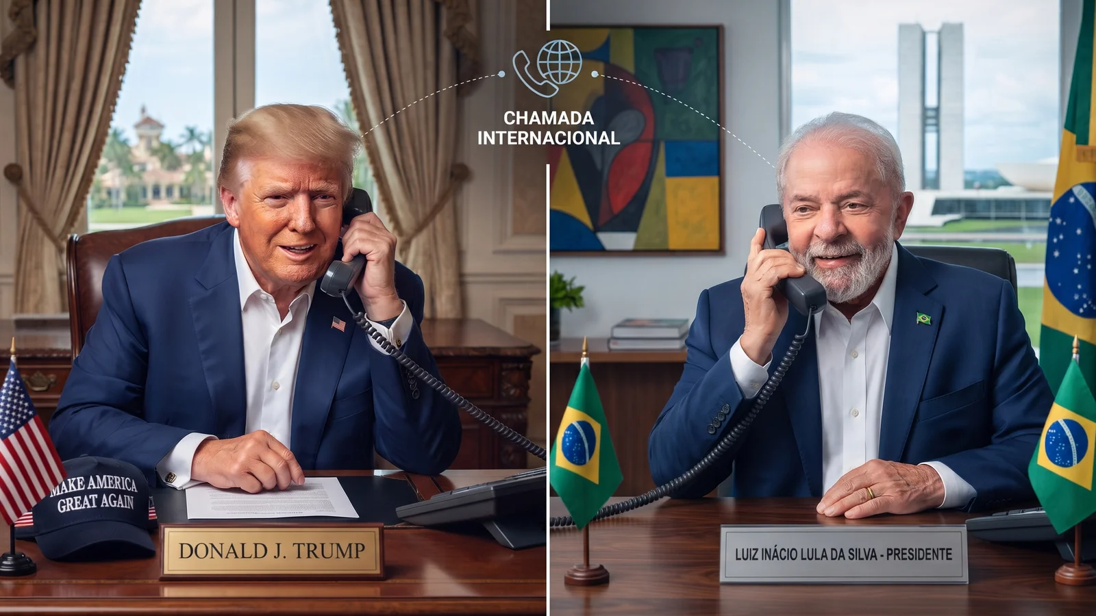 Bastidores: o que Trump perguntou a Lula sobre as eleições do Brasil