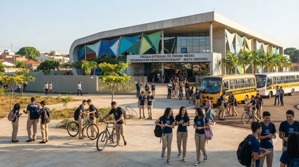 Governo de Mato Grosso amplia alcance de fundo educacional para contemplar escolas de ensino médio