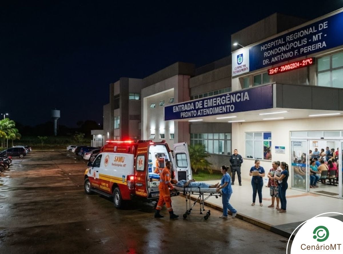 Bebê de 11 meses fica em estado grave na UTI após sofrer traumatismo cranioencefálico em agressão em Rondonópolis