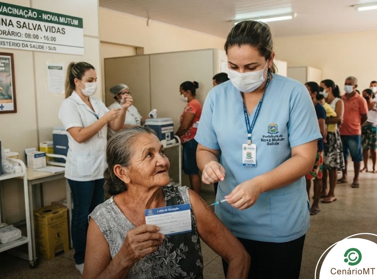 Nova Mutum intensifica campanha de multivacinação em todas as UBS durante agosto e setembro