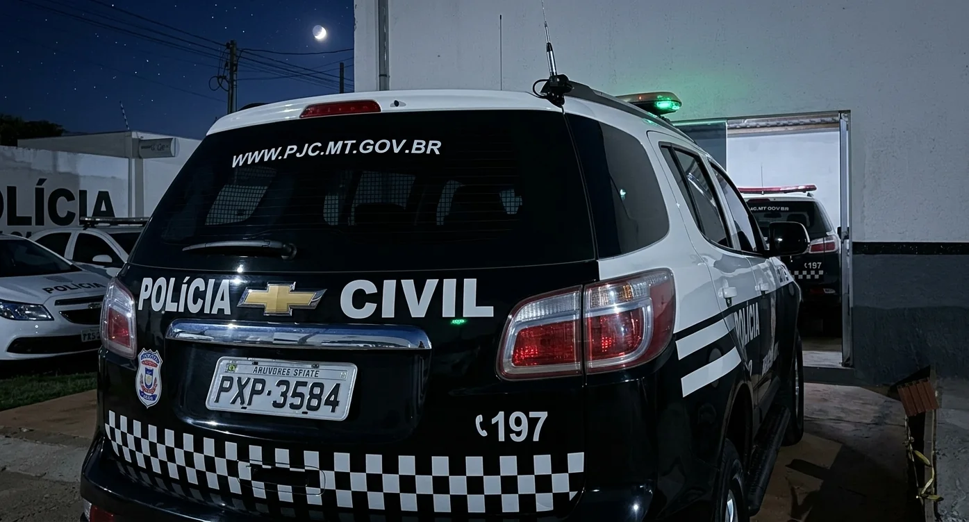 Viatura da Polícia Civil