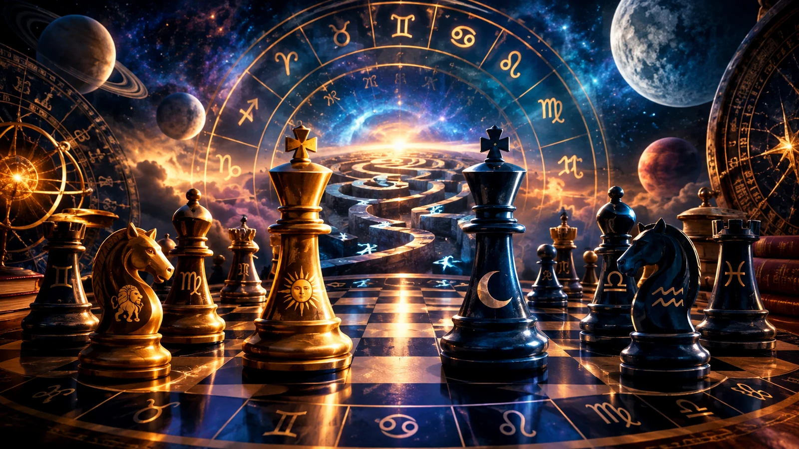 O Labirinto do Zodíaco: Quando os Astros Decidem Jogar Xadrez com a Realidade