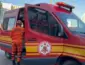 Casal fica ferido após cair de motocicleta em rua de Cáceres