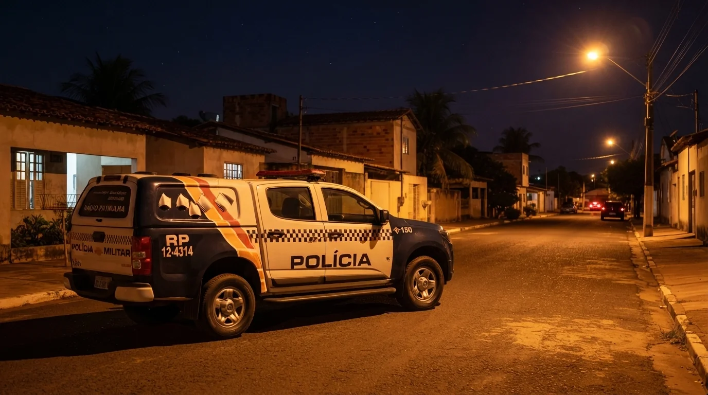 Homem é preso após ameaçar vizinhas de morte com faca e foice durante a madrugada em Rondonópolis