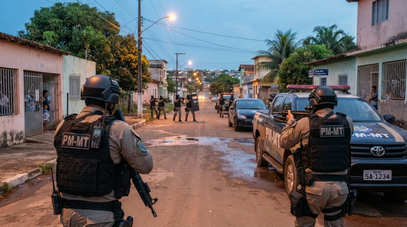 Força Tática resgata vítima amarrada e presa dois suspeitos por invasão e tortura em Sinop