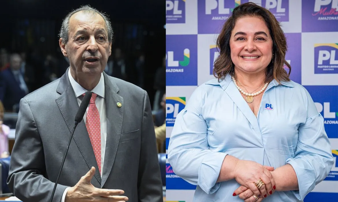 Amazonas terá disputa entre Aziz e Maria do Carmo