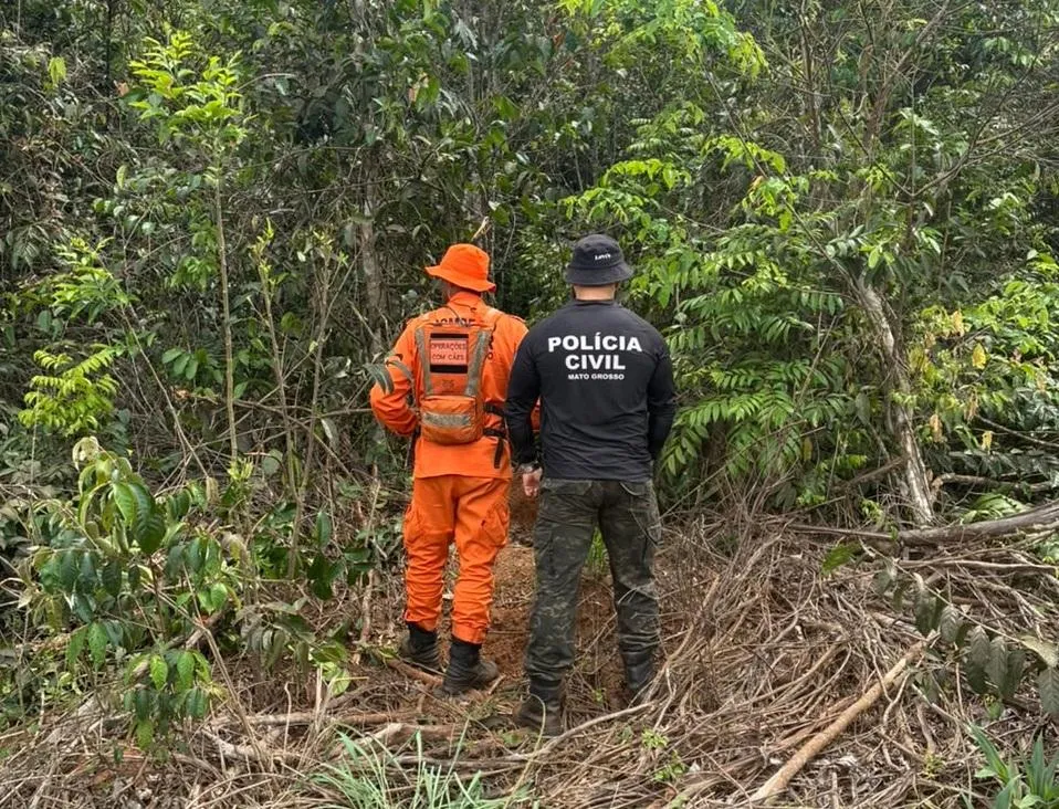 Polícia Civil encontra corpo em cova rasa na MT-322 em São José do Xingu