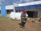 Queda de avião agrícola em creche deixa piloto ferido em MT