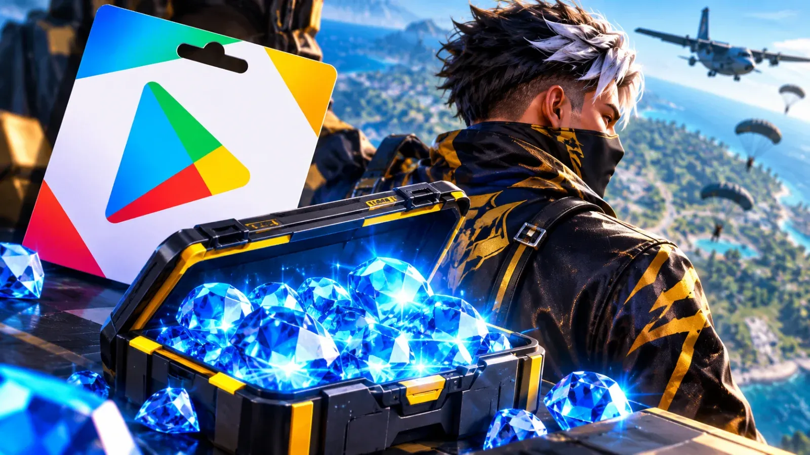 Free Fire: como trocar Play Points por diamantes