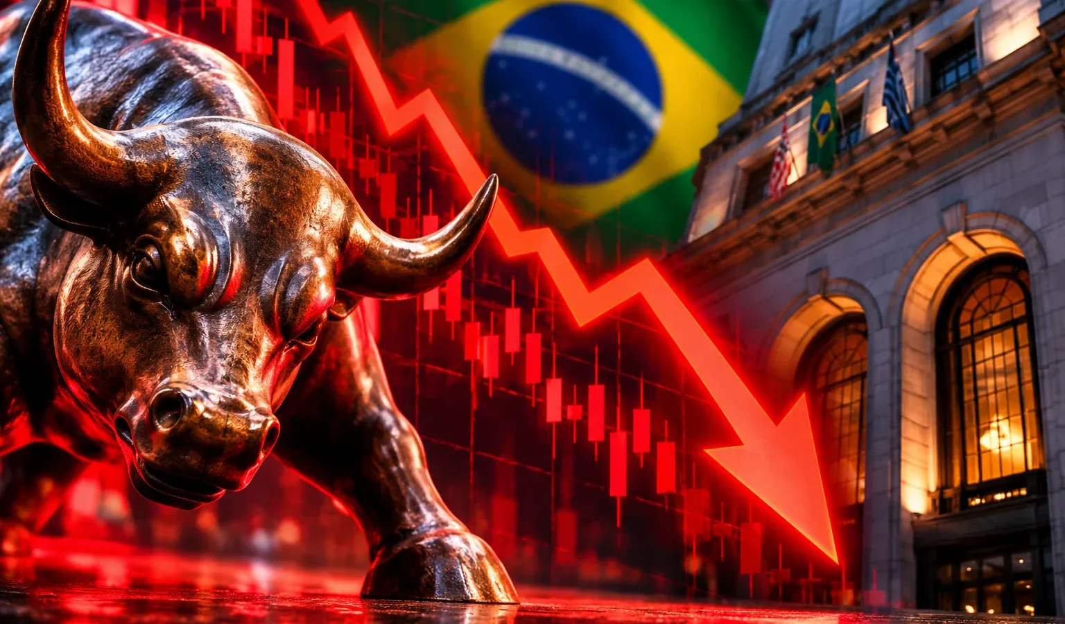 Ibovespa cai 10% e aciona circuit breaker na B3
