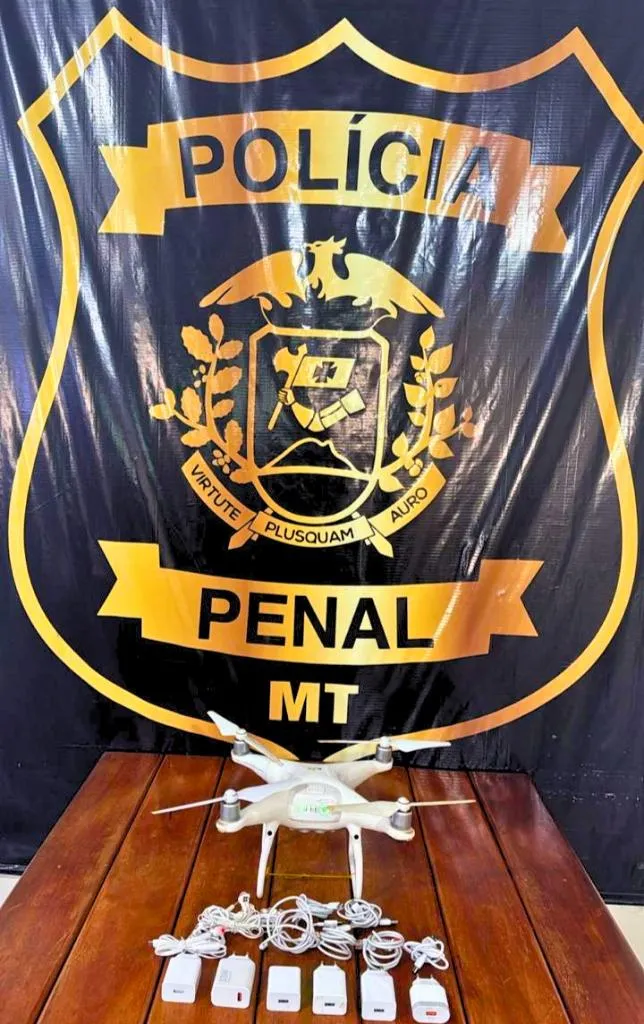 Polícia Penal apreende drone e eletrônicos na Mata Grande