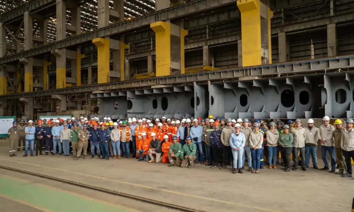 Transpetro inicia construção de navios no Rio Grande do Sul