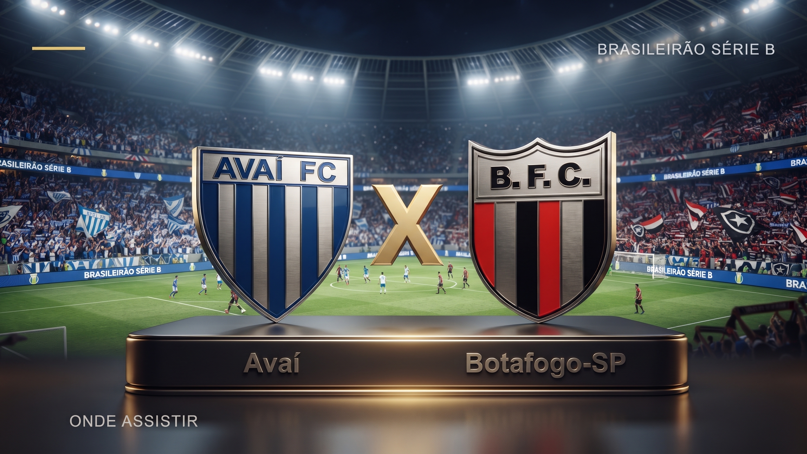 Avaí x Botafogo-SP: onde assistir ao vivo