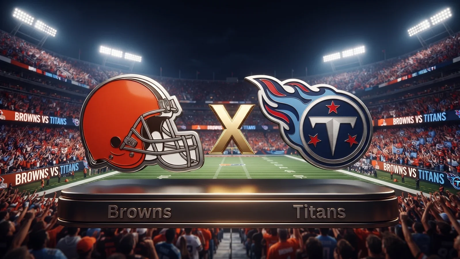 Browns x Titans: onde assistir à NFL em 25/10