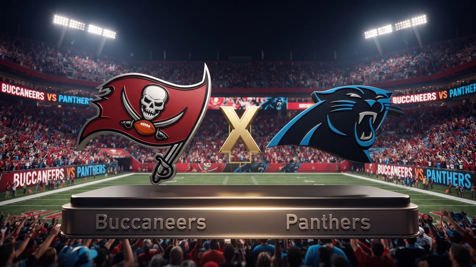 Buccaneers x Panthers: onde assistir à NFL