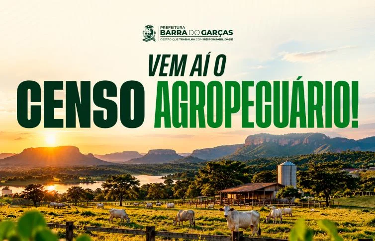 Barra do Garças terá atualização cadastral para Censo Agropecuário