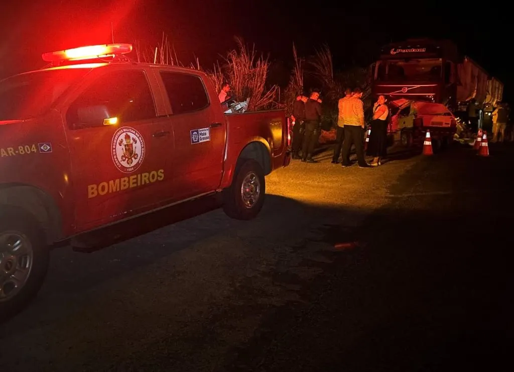 Cinco pessoas da mesma família morrem após batida em rodovia de Mato Grosso