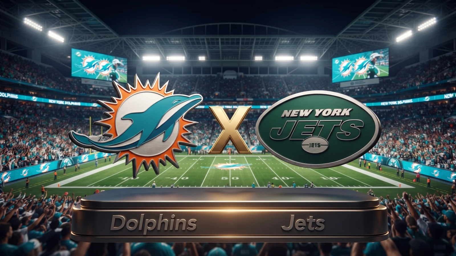 Dolphins x Jets onde assistir à NFL ao vivo