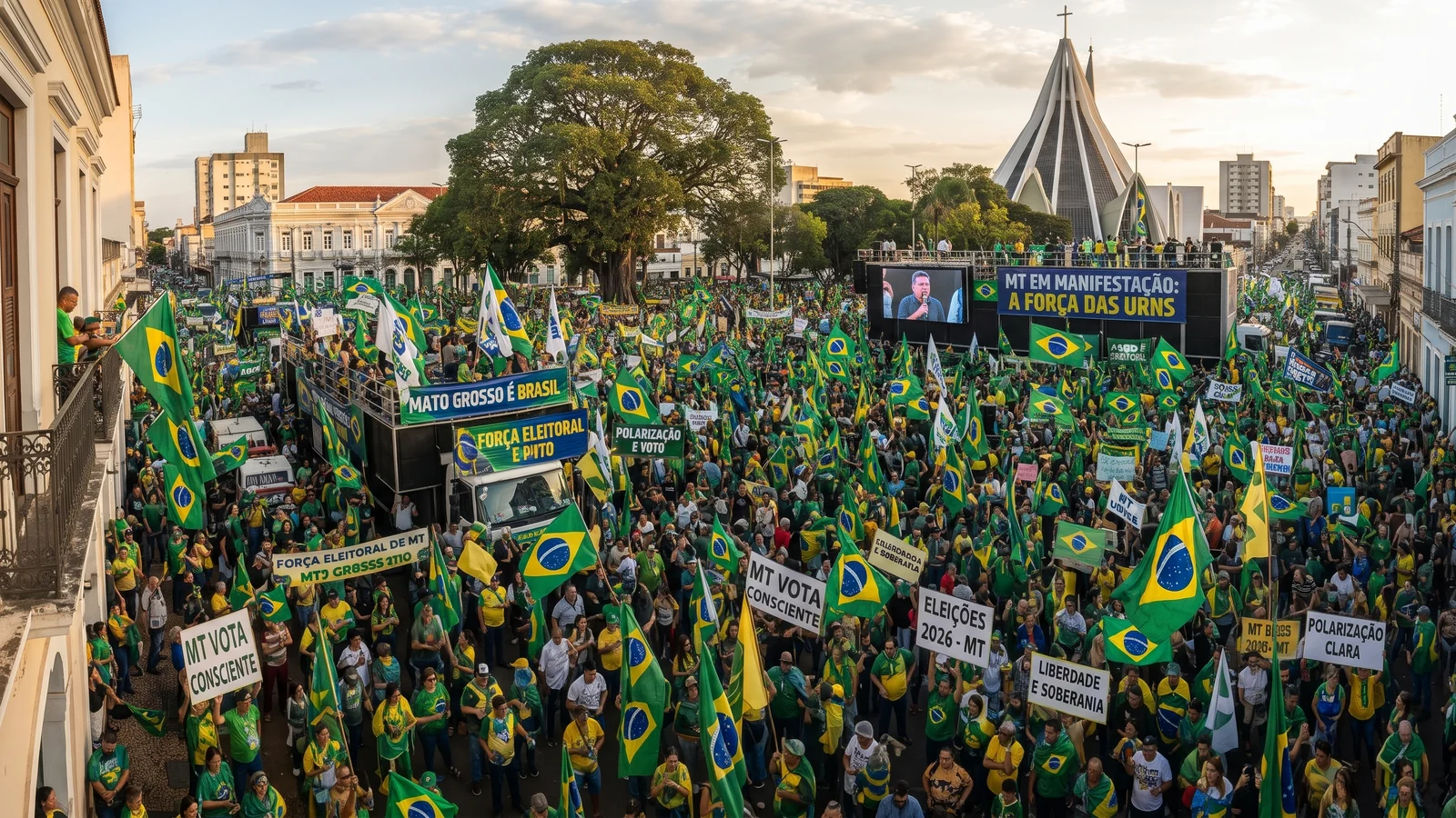 Flávio Bolsonaro obtém 65,15% dos votos válidos em Mato Grosso
