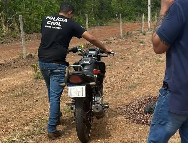 Polícia Civil recupera motocicleta furtada em Canarana