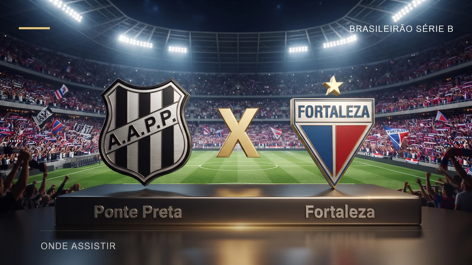 Ponte Preta x Fortaleza: onde assistir ao vivo