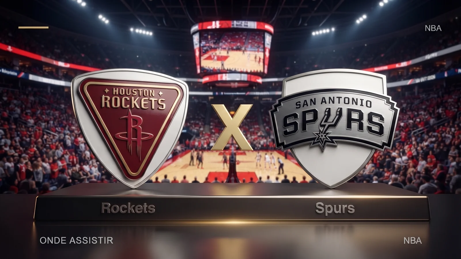 Rockets x Spurs: onde assistir ao vivo pela NBA