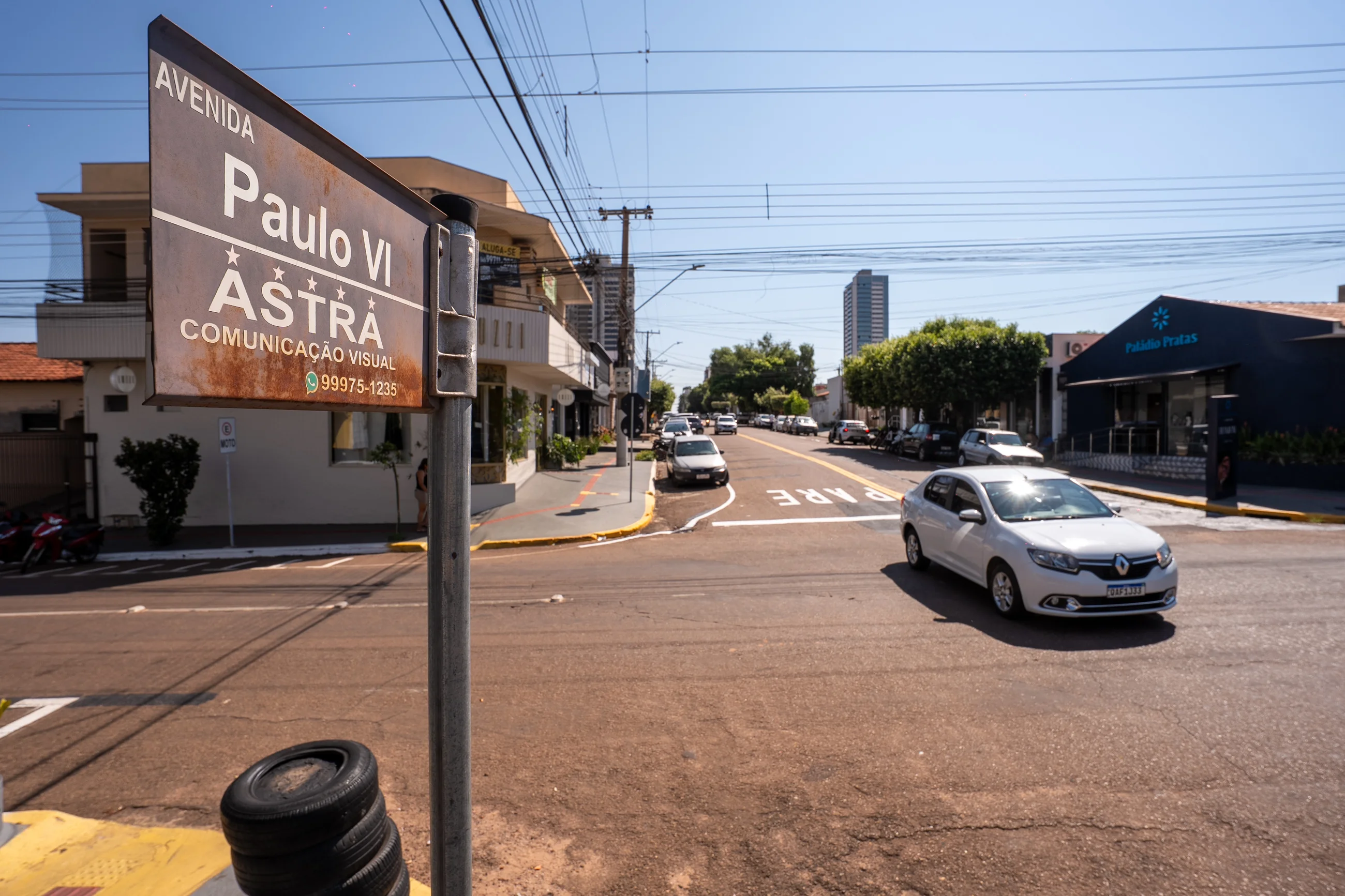Obras de viaduto alteram trânsito em Rondonópolis, MT