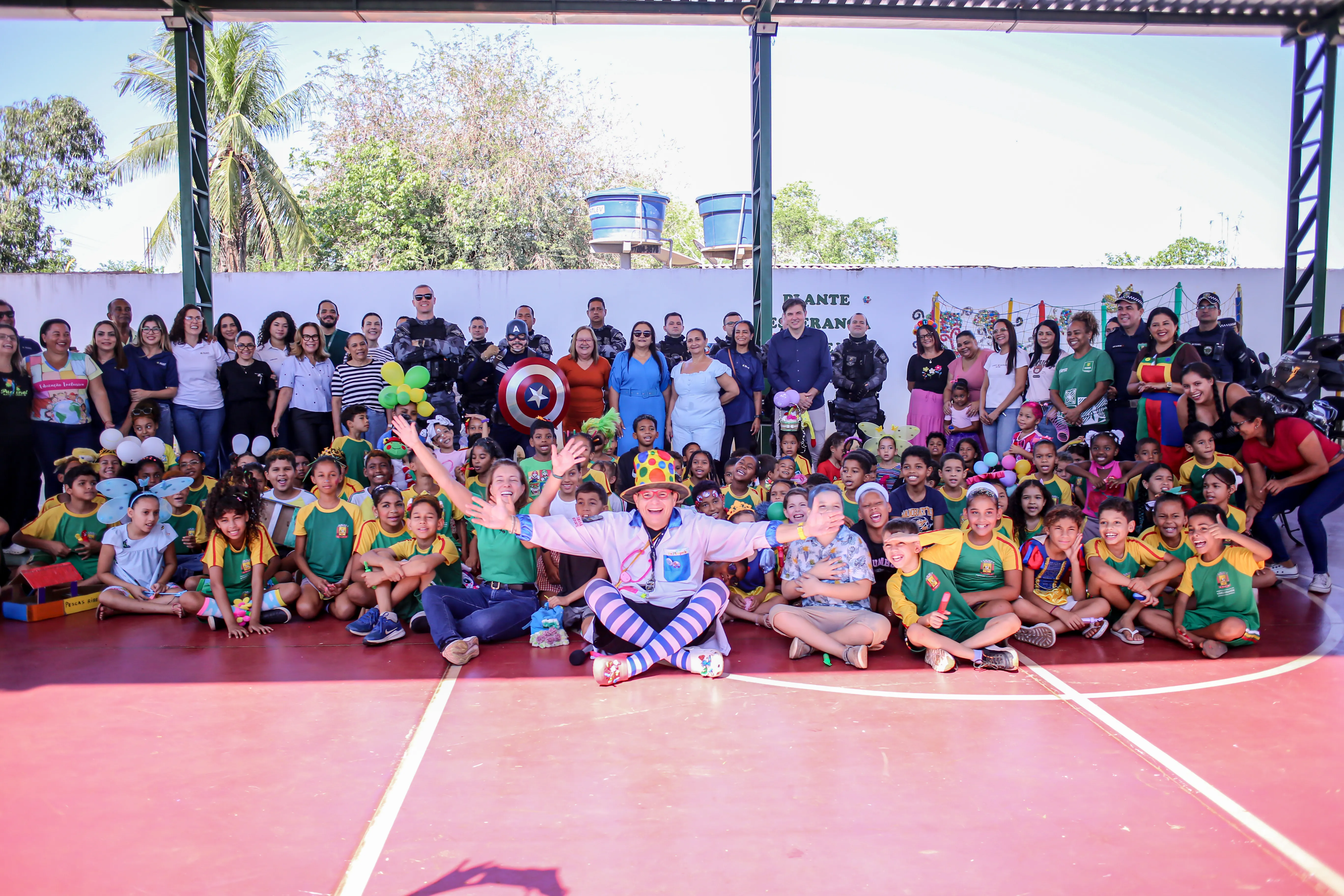 105 estudantes participam de programação especial antecipada para o Dia das Crianças em Várzea Grande
