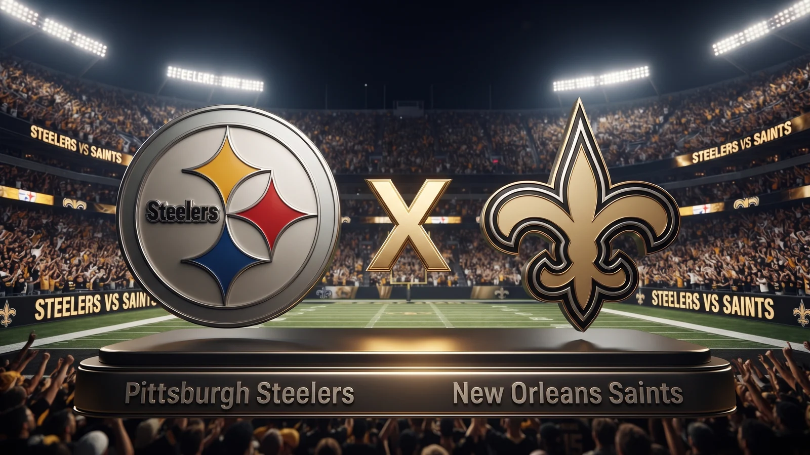 Steelers x Saints: onde assistir à NFL em 25/10
