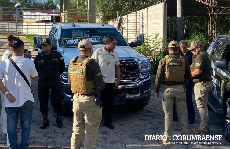 Caminhonete roubada em Mato Grosso é recuperada na Bolívia após dono rastrear GPS até a fronteira